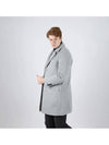 Single three button gray winter coat WHAN CO107 - IKALOOOK - BALAAN 4