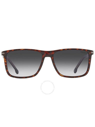 Carrera Grey Shaded Rectangular Men's Sunglasses CARRERA 298/S 0086/9O 57 - CARRERA - BALAAN 1