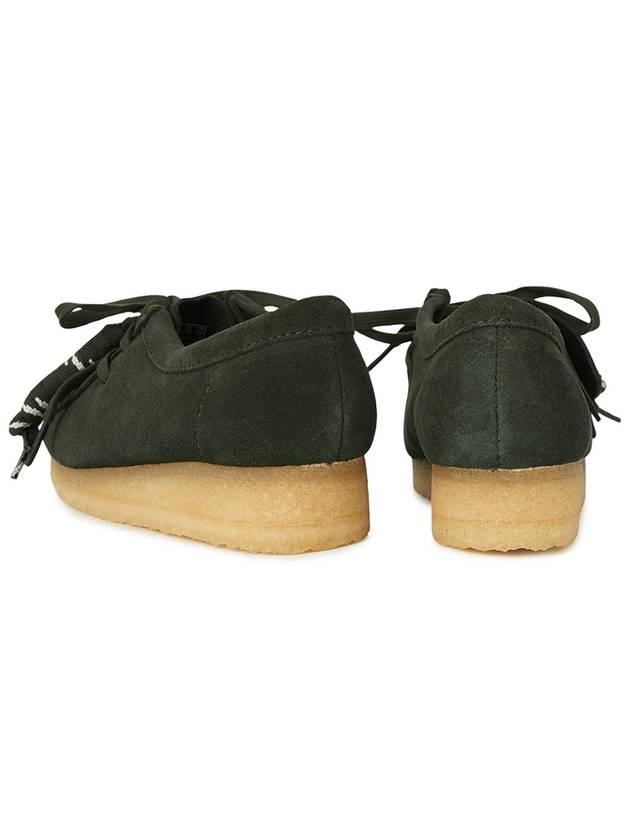 Originals Wallabee Suede Loafer Forest Green - CLARKS - BALAAN 8