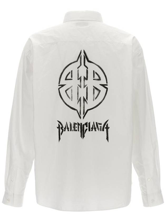 Balenciaga Logo Print Shirt - BALENCIAGA - BALAAN 2