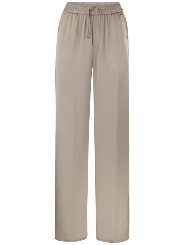 Shiny High Waist Palazzo Pants PT000008D12506 - HERNO - BALAAN 2