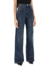 Noldy Denim Wide Jeans Dark Blue - ISABEL MARANT - BALAAN 3