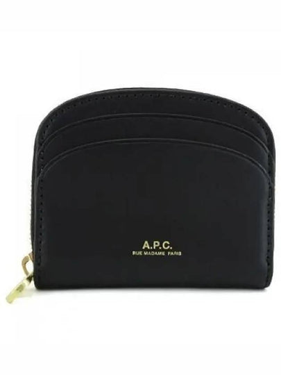 Half Moon Card Coin Wallet Black - A.P.C. - BALAAN 2