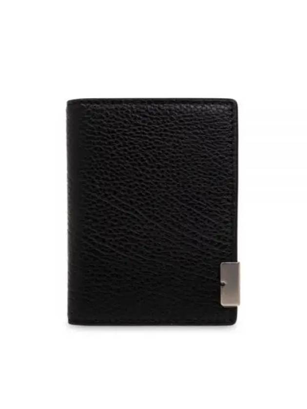 B-Cut Logo Leather Card Wallet Black - BURBERRY - BALAAN 2