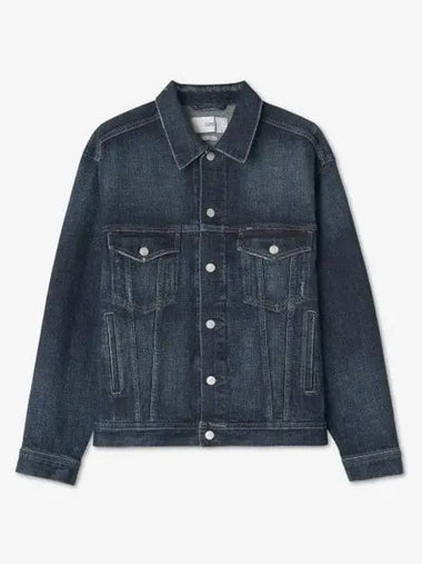 Denim Jacket Dark Blue C8759805V4CDBL - CLOSED - BALAAN 1