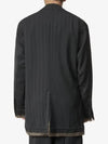 Wide herringbone jacket black A10JK033BLACK - MAISON MIHARA YASUHIRO - BALAAN 1