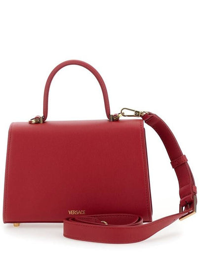 'Medusa '95' Small Red Handbag With Belt Detail In Leather Woman - VERSACE - BALAAN 2