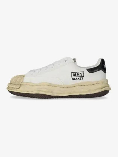 Blakey VL OG Sole Canvas Low Top Sneakers White - MAISON MIHARA YASUHIRO - BALAAN 2