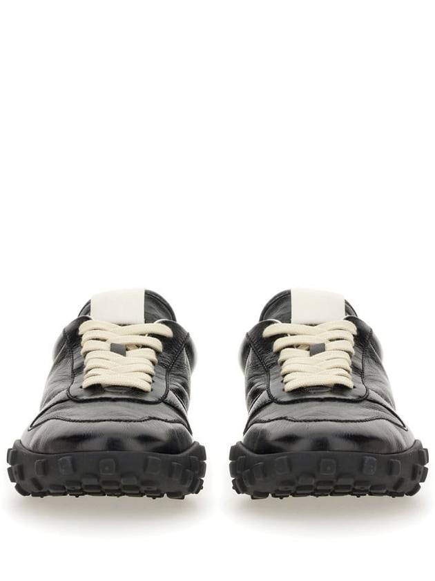 Jil Sander Low Leather Sneaker - JIL SANDER - BALAAN 4