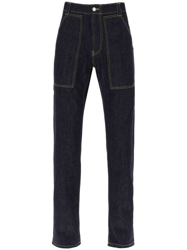 23 fw loose jeans WITH straight cut 759120 QVY10 4142 B0230472180 - ALEXANDER MCQUEEN - BALAAN 1