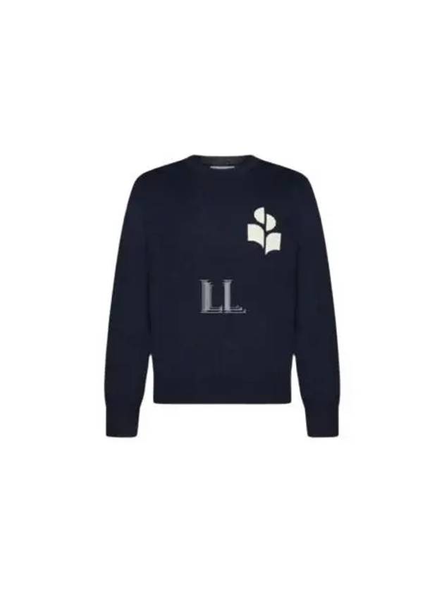 Evans Logo Crew Neck Knit Top Naver - ISABEL MARANT - BALAAN 2