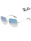 Sunglasses RB1971 9149 3F Square Metal Men Women - RAY-BAN - BALAAN 1