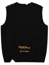 Collision Vest Unisex Graphic Knit Vest Yellow - PHOS333 - BALAAN 3