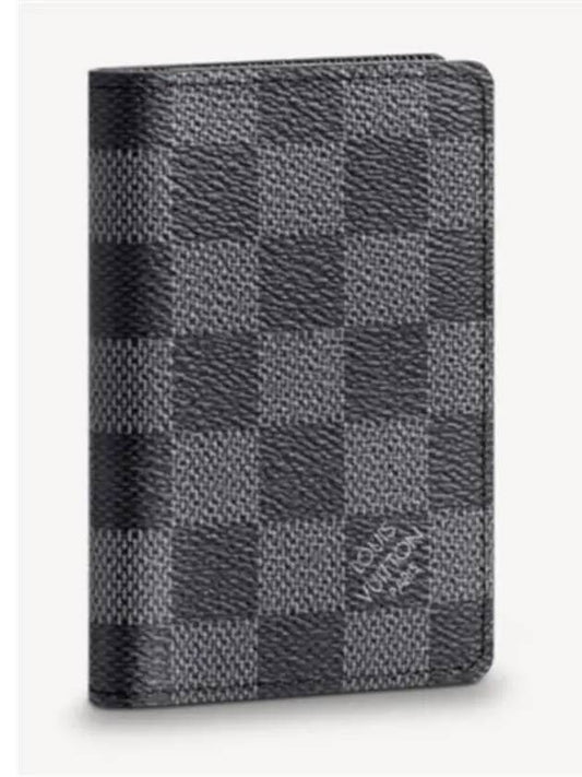 Pocket Organizer Damier Card Wallet Grey - LOUIS VUITTON - BALAAN 2