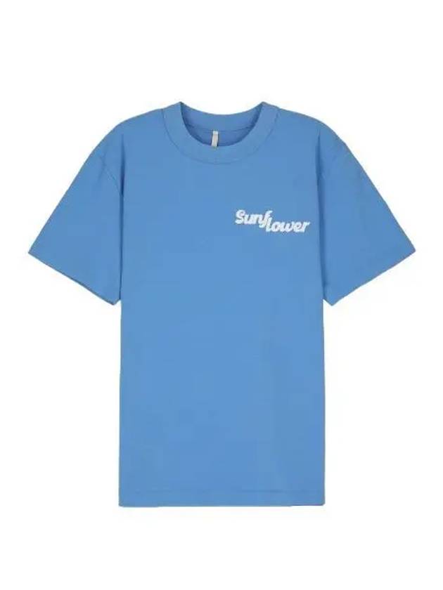 Master logo short sleeve t shirt blue - SUNFLOWER - BALAAN 1