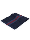 Web GG Two-Tone Muffler Navy - GUCCI - BALAAN 2