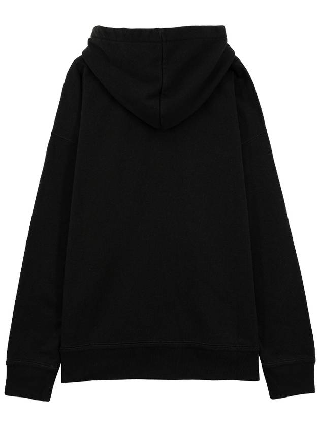 Miley Big Logo Hoodie Faded Black - ISABEL MARANT - BALAAN 6