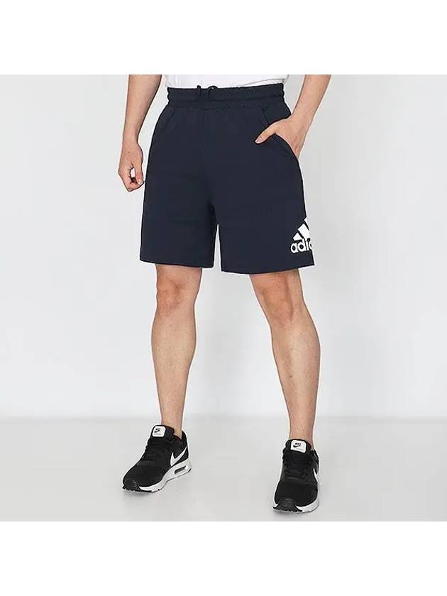 Essentials Logo Shorts Legend Ink - ADIDAS - BALAAN 2