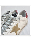 Superstar Classic Low Top Sneakers Red Beige White - GOLDEN GOOSE - BALAAN 3