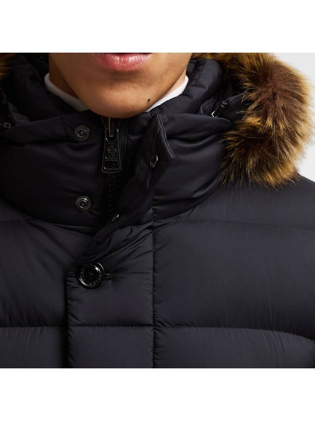 Men s padded Cluny short down jacket black - MONCLER - BALAAN 10