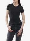 T Elle Long Short Sleeve Shirt Black A128310WHAE9XX - DIESEL - BALAAN 2