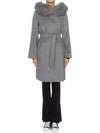 MANGO fur coat gray 2360162033 - MAX MARA - BALAAN 2