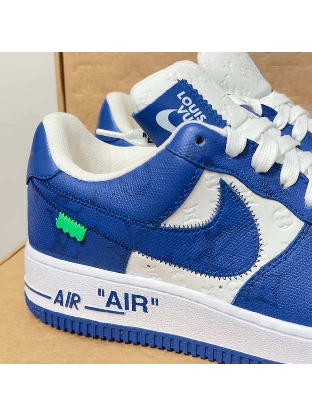 Nike Air Force Low Virgil Abloh Royal Blue - LOUIS VUITTON - BALAAN 7