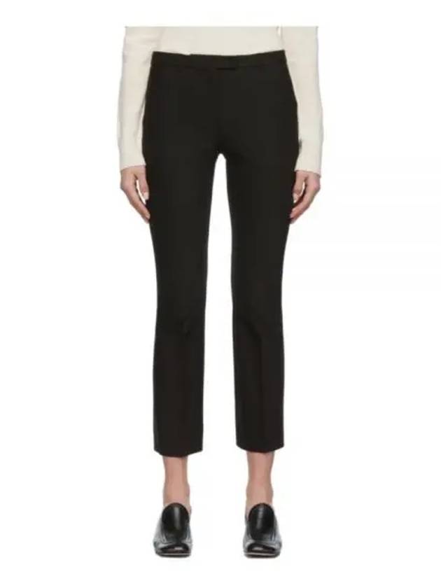 Fatina Viscose Straight Pants Black - MAX MARA - BALAAN 2