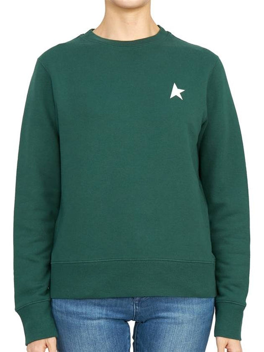 Logo Knit Top Green - GOLDEN GOOSE - BALAAN.