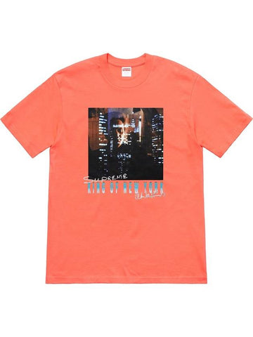 Christopher Walken King Of New York Short Sleeve T-Shirt Tee Christopher Walken King Of New York Tee NEON ORANGE Orange - SUPREME - BALAAN 1