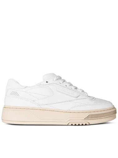 Club C LTD White LTHR Sneakers - REEBOK - BALAAN 1