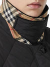 Diamond Quilted Thermoregulated Barn Jacket Black - BURBERRY - BALAAN 7