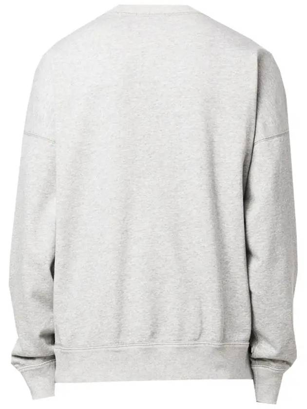 Melvis Big Logo Sweatshirt Grey - ISABEL MARANT - BALAAN 4