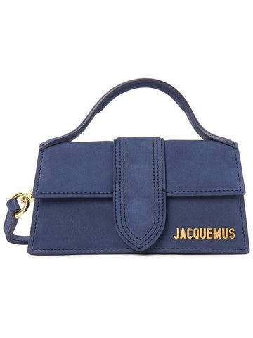 Le Bambino Mini Cross Tote Bag Dark Navy - JACQUEMUS - BALAAN 1