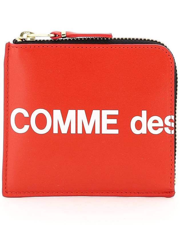 23 fw Big Wallet WITH ZIPPER SA3100HLRED B0040567880 - COMME DES GARCONS WALLET - BALAAN 2