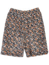 Women's Monogram Print Shorts - BURBERRY - BALAAN.