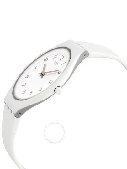 Swatch Skinsnow White Silicone Skin Unisex Watch SVUW101 - SWATCH - BALAAN 2