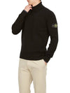 Wappen Patch Wool Turtleneck Black - STONE ISLAND - BALAAN 6