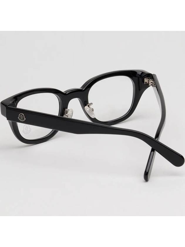 Eyewear Logo Square Eyeglasses Black - MONCLER - BALAAN 5