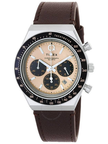 Timex Q Timex Chronograph Quartz Salmon Dial Men's Watch TW2W51800 - TIMEX - BALAAN 1