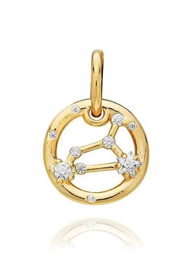 Leo Zodiac Dangle Bracelet Charm Gold - PANDORA - BALAAN 1