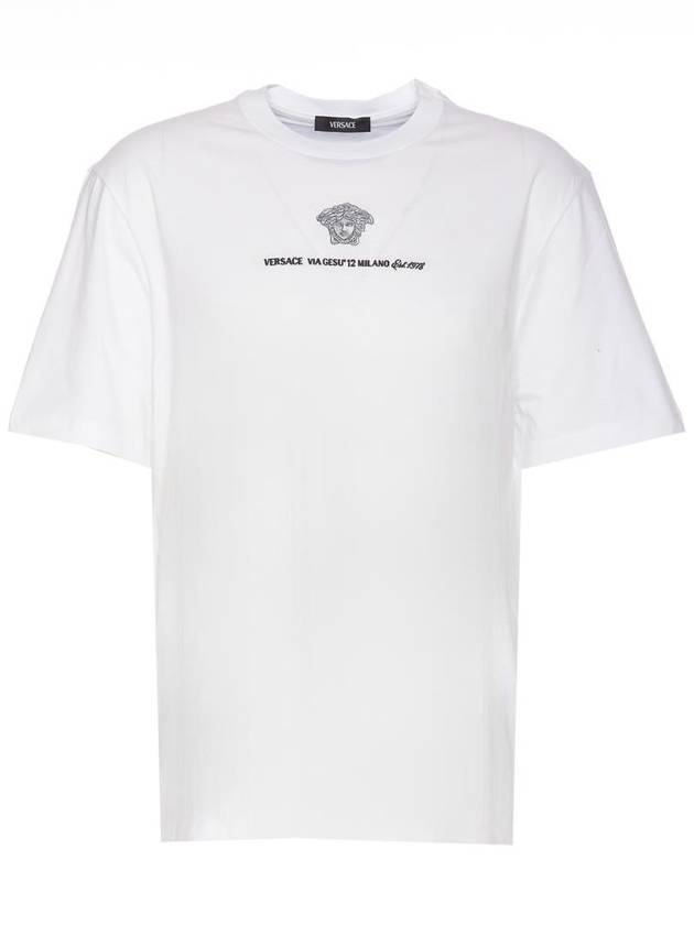 24FW Long Sleeve T-Shirt 10133021A110541W000 BIANCO - VERSACE - BALAAN 2