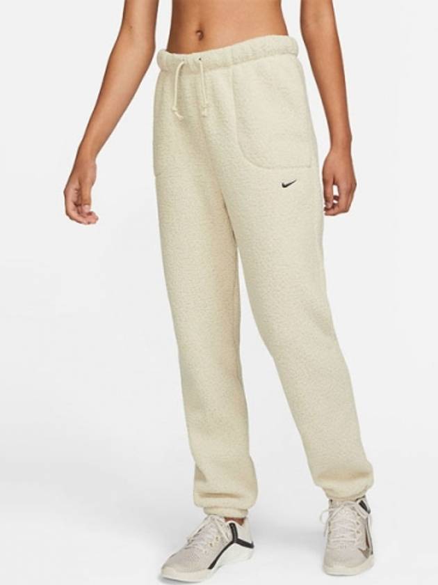 Therma Fit Boa Fleece Track Pants Cream - NIKE - BALAAN 2