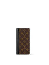 Brazza Monogram Macassar Long Wallet Brown Black - LOUIS VUITTON - BALAAN 2