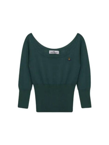 Women's Bebe Knit Top Green - VIVIENNE WESTWOOD - BALAAN 1