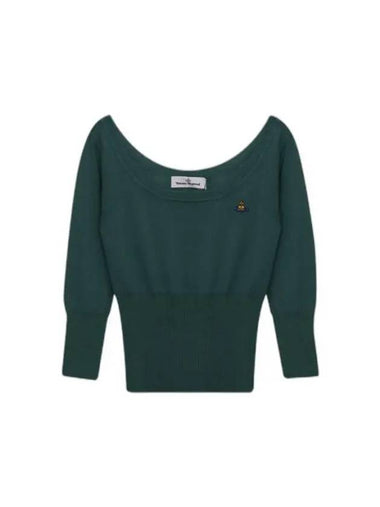 Women's Bebe Knit Top Green - VIVIENNE WESTWOOD - BALAAN 1