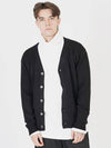 Silket Cable Y neck Cardigan Black - CHANCE'S NOI - BALAAN 3