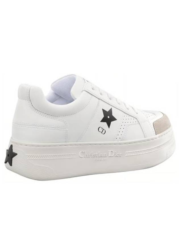 Star Platform Low Top Sneakers White - DIOR - BALAAN 4