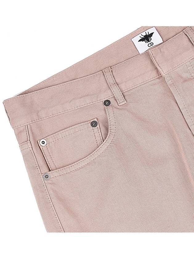 Denim Straight Jeans Beige - DIOR - BALAAN 5