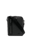 Hudson Monogram Print Cross Bag Black - MICHAEL KORS - BALAAN 1